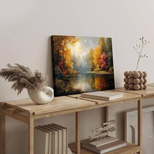 Serene Landscape Canvas Wall Art - Image 7