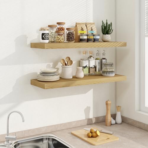 36 Inch Long Floating Shelves for Wall, 9.3 Inch Deep Floating Shelf - Image 6