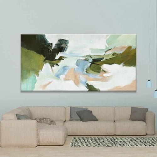 Suconvng Large Abstract Wall Art Colorful Wall Art Living Room Canvas Art Wall - Image 6