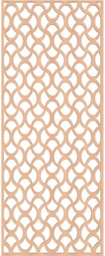 Resort Decorative Pierced Fretwork Wood Wall Panels, 19 3/8"W x 49 3/8"H x 3/8"T - Image 4