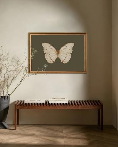 KBKART Gold Framed Canvas Prints Wall Art, Butterfly Wall Decor 16x24inch - Image 7