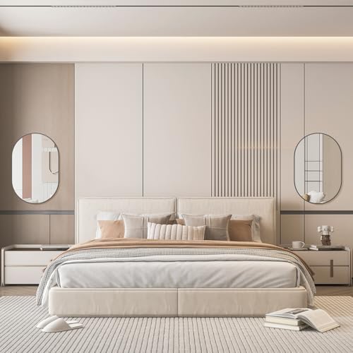 Oval Bathroom Mirror Wall Vanity Oval Mirrors, Modern Mirror - Image 7