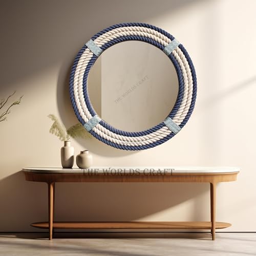 Nautical Round Rope Mirror - Image 6