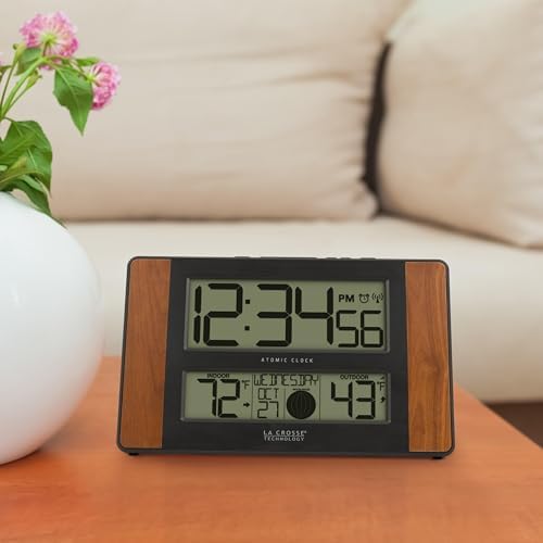 La Crosse Technology Wall/Table Clock, 6.61-in x 11.1-" x 1.14-" - Image 7