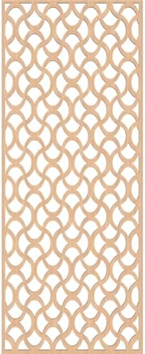 Resort Decorative Pierced Fretwork Wood Wall Panels, 17 3/8"W x 44 3/8"H x 3/8"T - Image 4