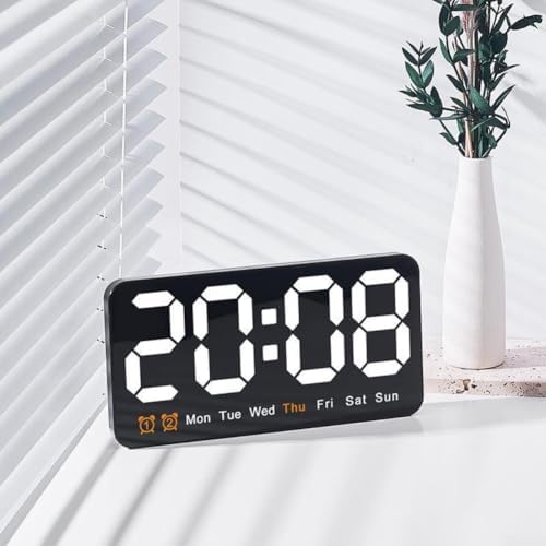 Digital Wall Clock Battery Operated, Large LED - Image 7