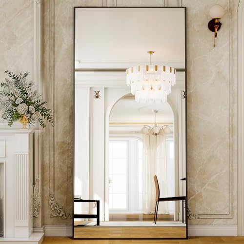 GLSLAND 77" x 38" Oversized Full Length Mirror, Large Floor Mirror - Image 7