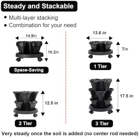 GameXcel Vertical Planter Tower - Image 7