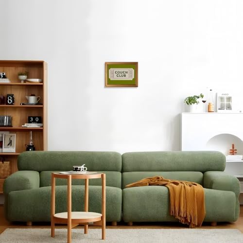 Gold Framed Vintage Ticket Wall Art, Retro Fun Couch Club Artwork - Image 7