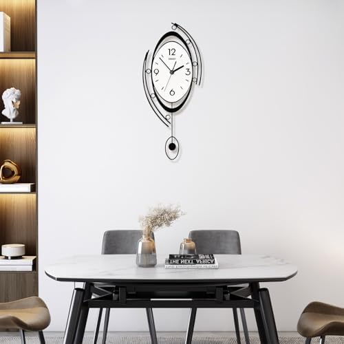 Wall Clock Modern Decorative Metal Silent Wall Clocks Silent Quality Quartz - Image 6