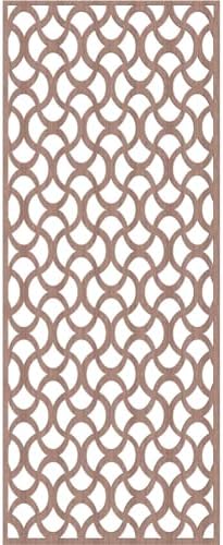 Resort Decorative Pierced Fretwork Wood Wall Panels, 21 3/8"W x 54 3/8"H x 3/8"T - Image 4