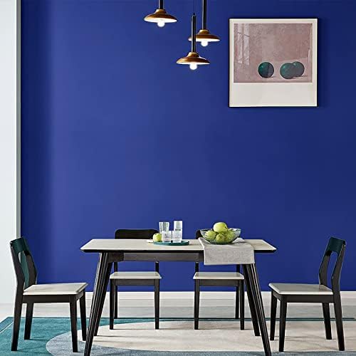 Ismoon 15.7" x 118" Contact Paper Blue Peel and Stick Wallpaper Removable - Image 6
