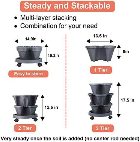 GameXcel Vertical Planter Tower - Image 7