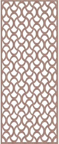 Resort Decorative Pierced Fretwork Wood Wall Panels, 17 3/8"W x 44 3/8"H x 3/8"T - Image 4