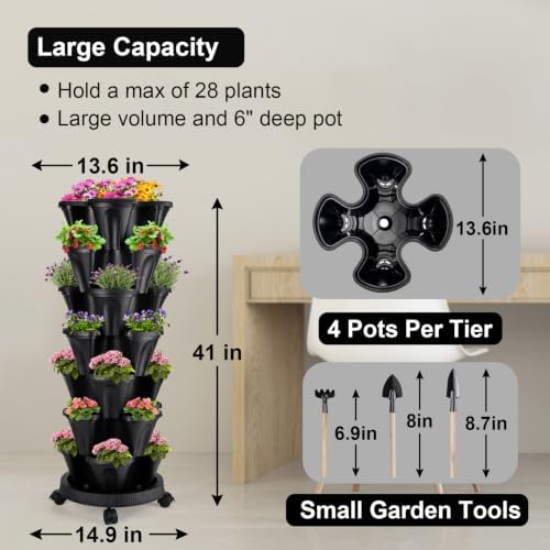 GameXcel Vertical Planter Tower - Image 7