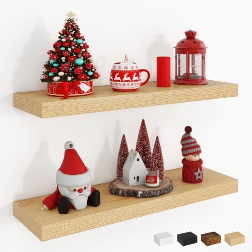 Dreamland 24 Inch Floating Shelves, 6.7" Rustic Wall Shelf, 3 Pack - Image 7