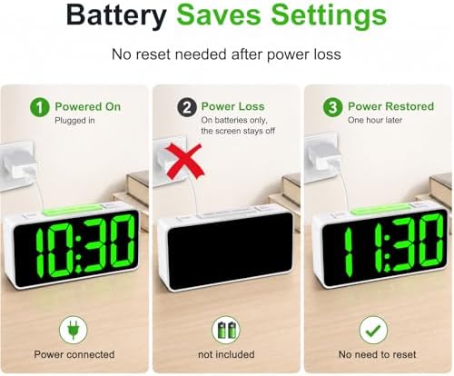 DreamSky Small Digital Alarm Clock - Image 7