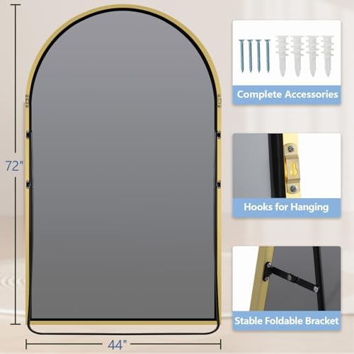 MirrMuse Oversized Floor Mirror Full Length - Image 7