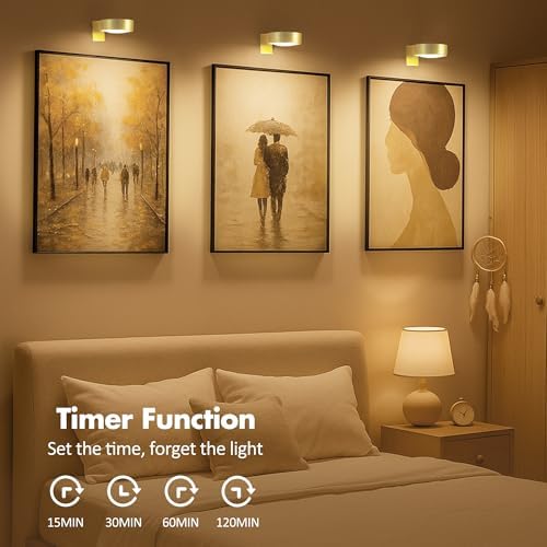 Picture Lights for Wall, Wireless Poster Lights Battery Operated - Image 7