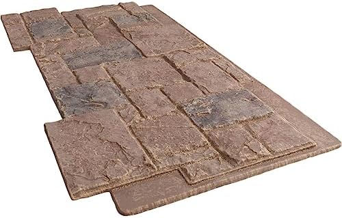 EverStone Castle Rock Faux Stone Panel, Orchard Cliff Color - Image 6