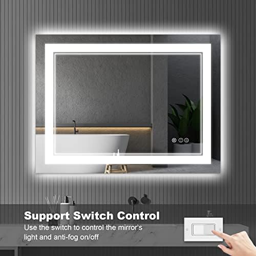48x36 Inch LED Bathroom Mirror - Image 6