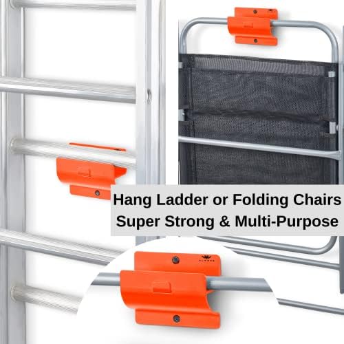 Orange Garage Storage Hooks - Image 5