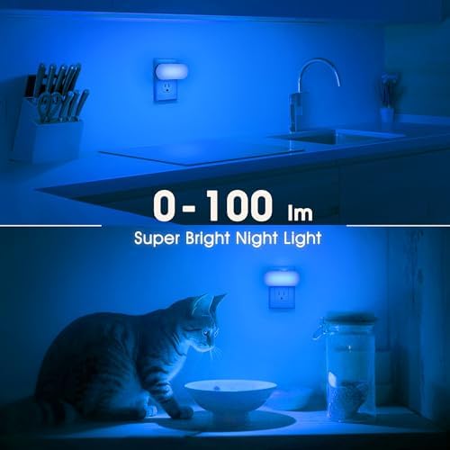 DORESshop Blue Night Lights Plug into Wall - Image 7