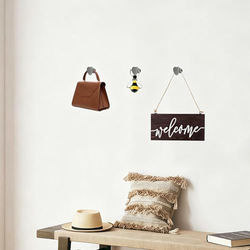 Heart Shaped Coat Hook, Decorative Wall Hook, Single Prong Robe Hook - Image 7