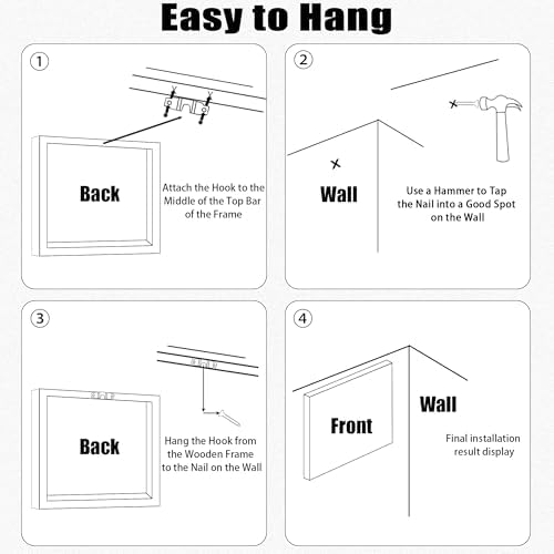 AVANT GARDE CANVAS Christmas Canvas Wall Art, Santa and Reindeer Walking Away - Image 7