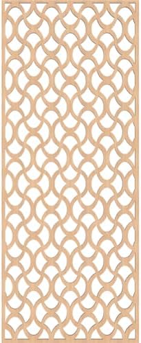 Resort Decorative Pierced Fretwork Wood Wall Panels, 15 3/8"W x 39 3/8"H x 3/8"T - Image 4