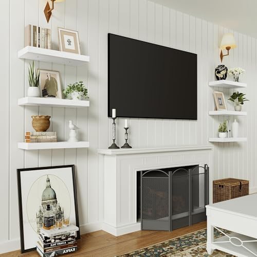 Vivelove Floating Shelves for Wall Mounted 16 inch Set of 2 - Image 6