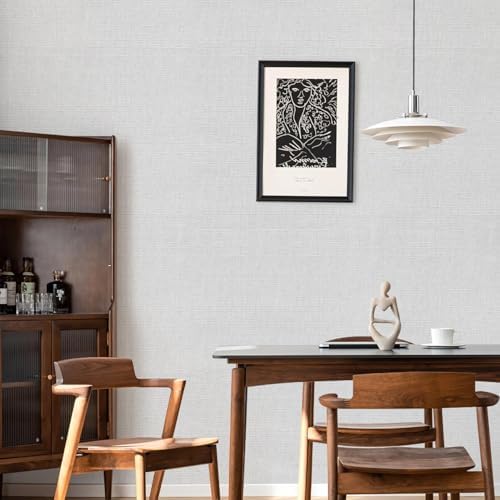 Grasscloth Peel and Stick Wallpaper Textured Contact Paper 15.7inch x 196.8inch - Image 4