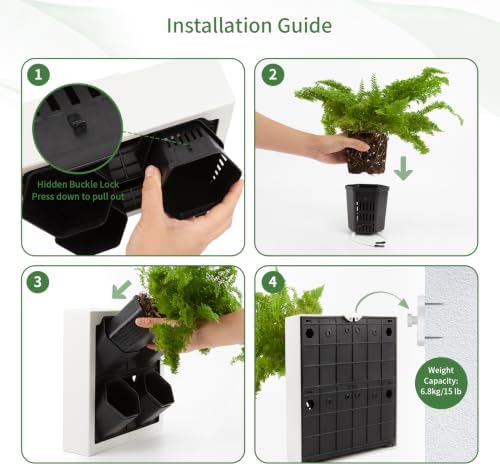 FRESH SPEED Self-Watering Wall Planters - Image 7