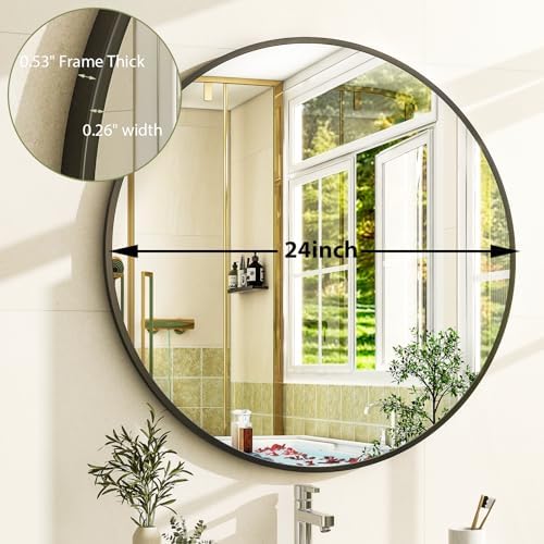 EASLY 24 Inch Round Mirror - Image 6