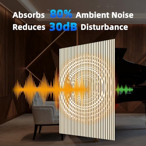 Art3d 94 x 12.6 in Acoustic Lightweight Slat Wall Panel - Image 7