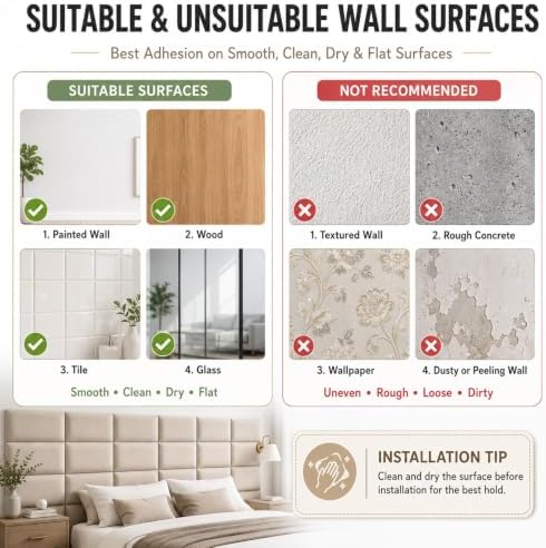 Anti Collision Wall Padding for Kids, Upholstered 3D Wall Panels - Image 6