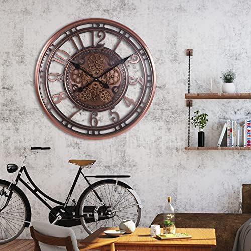 INFINITY TIME 21" Moving Gear Wall Clocks - Image 6