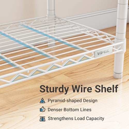 VIPEK L4 Corner Clothes Rack Heavy Duty Closet - Image 6