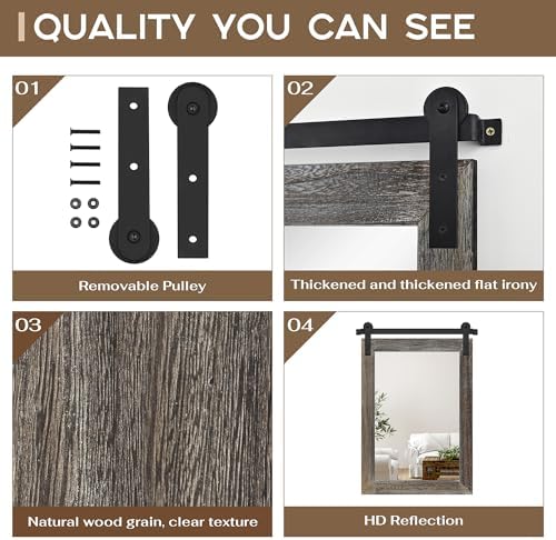 COGOOD Farmhouse Bathroom Mirrors - Image 6
