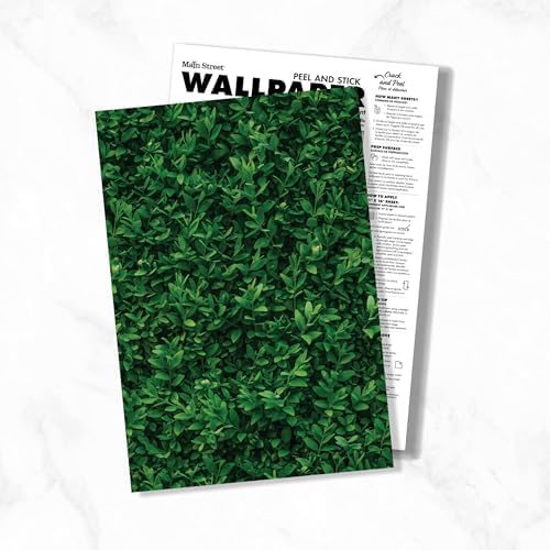 Main Street Peel and Stick Wallpaper Sheets, Plant Wall - Image 7