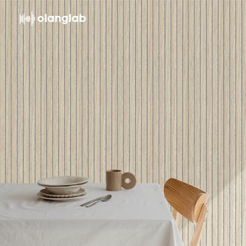Olanglab Wood Panels for Wall 4Pack 94.5"x12.6" Light Oak - Image 7