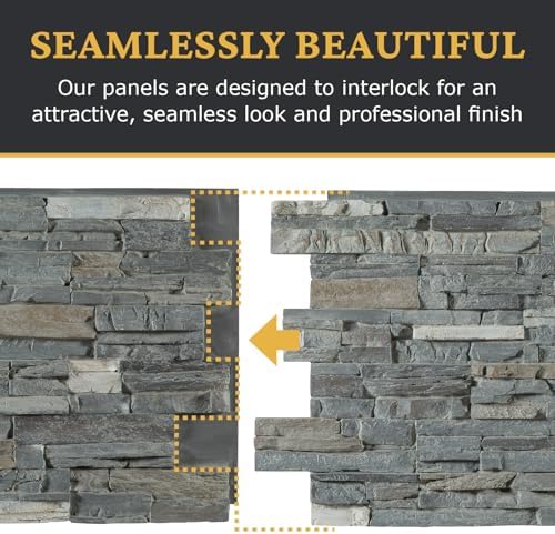 AZ Faux High-Density Polyurethane Faux Stone Wall Covering Panels - Image 7