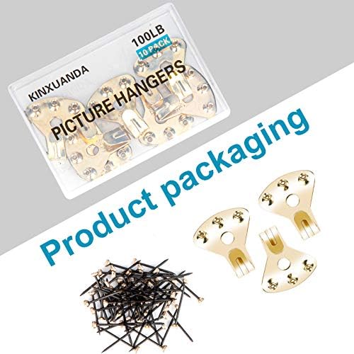 10Pcs Heavy Duty Picture Hangers Which Can Support up to 100lbs - Image 7