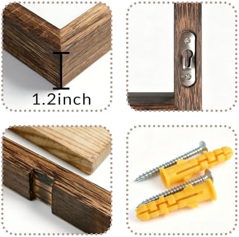 Vineland Rustic Wooden Wall Shelves - Image 7