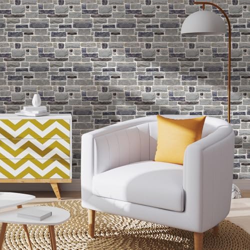 COMSTICKC 3D Peel and Stick Faux Stone Wall Panels - Image 6