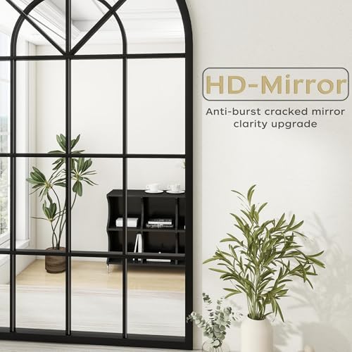 Dewfig Arched Wall Mirror - Image 7
