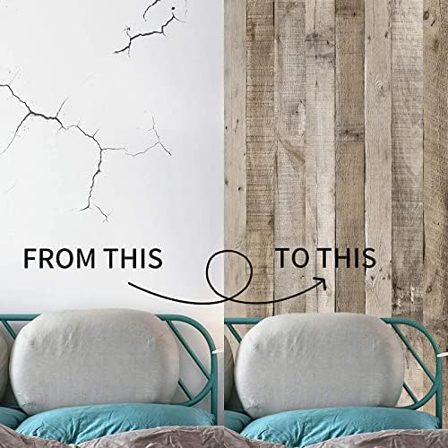 Yun-aeon Natural Wood-Grey Contact Paper Peel and Stick Wallpaper - Image 6