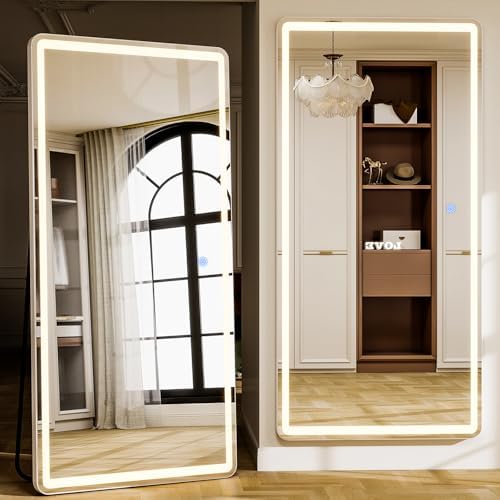 LED Full Length Mirror 71x32 inch Oversized Body Mirrors - Image 7