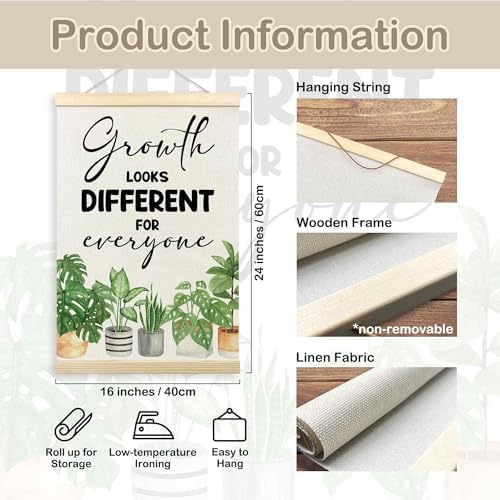 TLESKE Classroom Mental Health Poster Hanger Frame, Positive Affirmations - Image 7