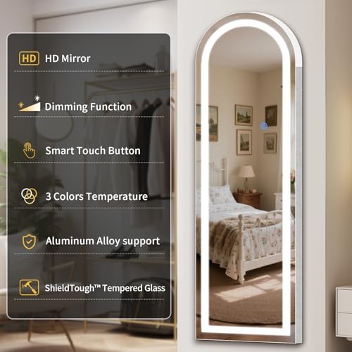 Arch Full Length Standing Mirror - Image 6